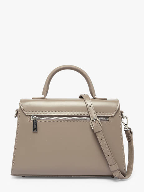 Medium Leather Suave Crossbody Bag Lancaster Beige suave even 17 other view 4