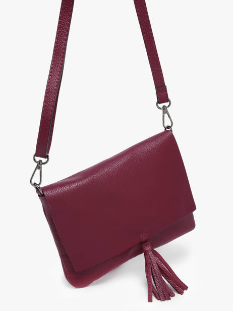 Crossbody Bag Caviar Leather Milano Violet caviar CA22112 other view 2