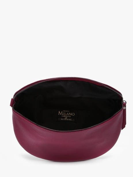 Leather Caviar Belt Bag Milano Violet caviar CA21123 other view 3