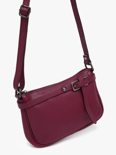 Shoulder Bag Caviar Leather Milano Violet caviar G1421N other view 2