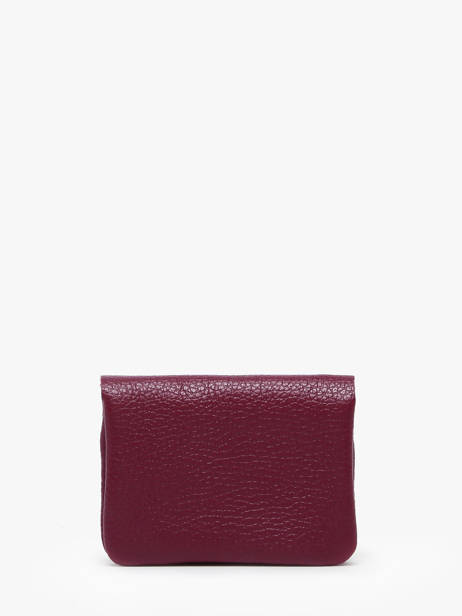Coin Purse Leather Milano Violet caviar CA23092 other view 2