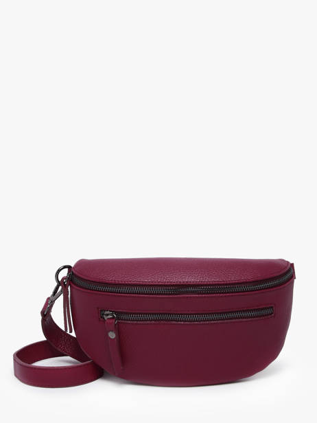 Leather Caviar Belt Bag Milano Violet caviar CA23111