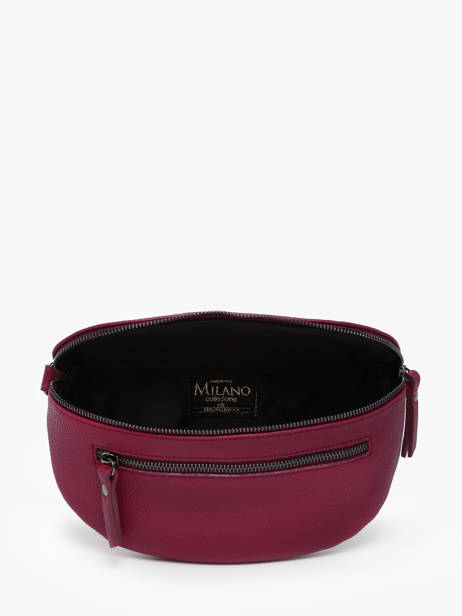Leather Caviar Belt Bag Milano Violet caviar CA23111 other view 3