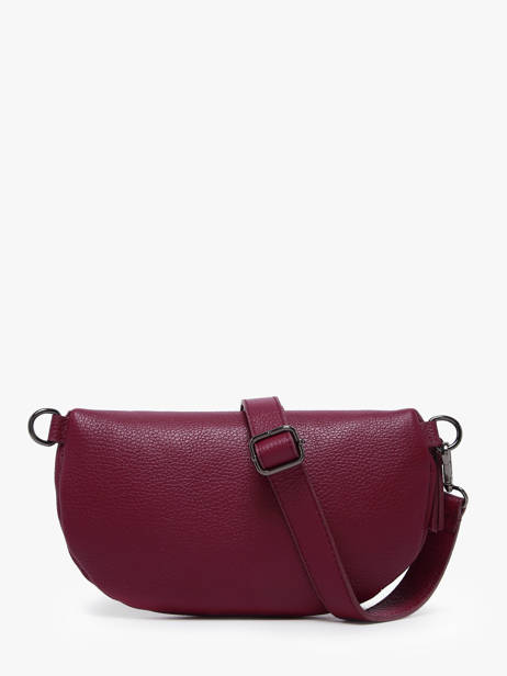 Leather Caviar Belt Bag Milano Violet caviar CA23111 other view 4