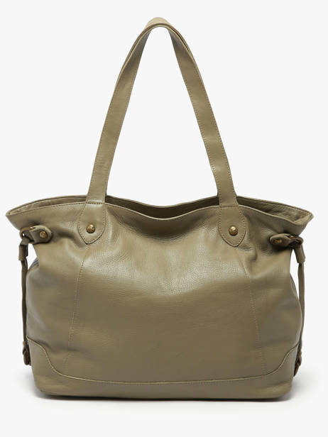 Sac Porté épaule A4 Cow Cuir Basilic pepper Vert cow 155N vue secondaire 4