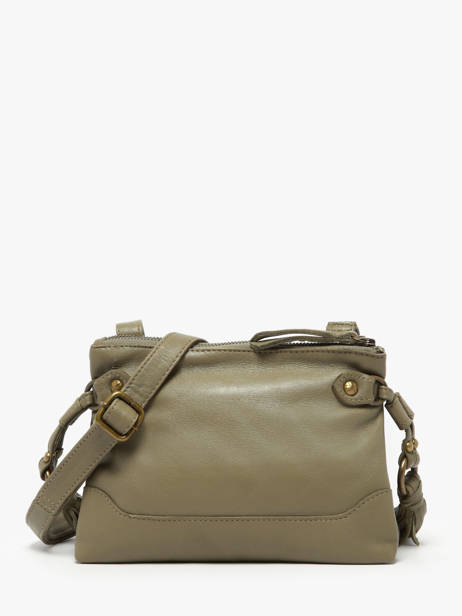 Sac Bandoulière Cow Cuir Basilic pepper Vert cow BCOW82 vue secondaire 4