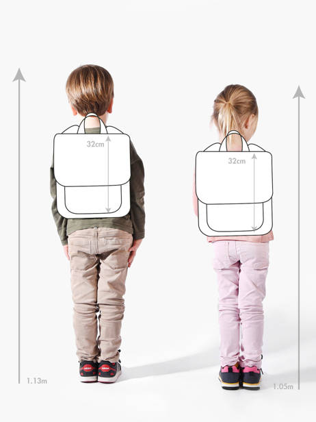 Mini Backpack Minnie Pink have a nice day 4848 other view 1