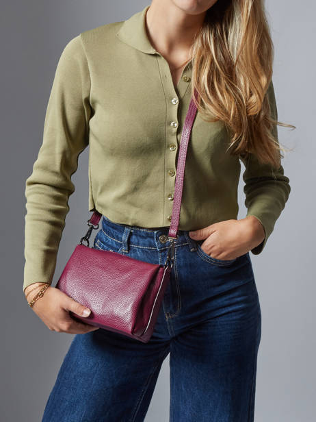 Shoulder Bag Caviar Leather Milano Violet caviar CA25065 other view 1
