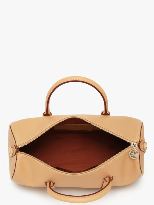 Longchamp Daylong chevron Handbag Brown