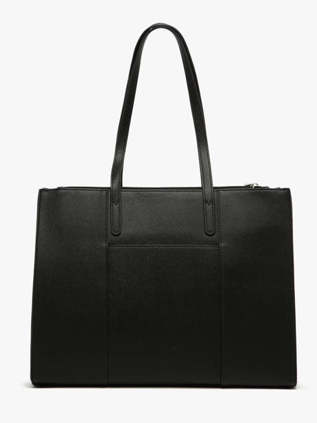 A4 Size Shoulder Bag Saffiano David jones Black saffiano 4N other view 4