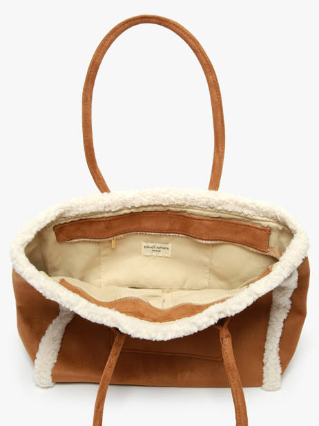 A4 Size Shoulder Bag Sheep David jones Brown sheep CM7876 other view 3