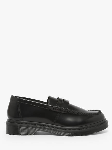 Moccasins In Leather Dr martens Black men 25015001