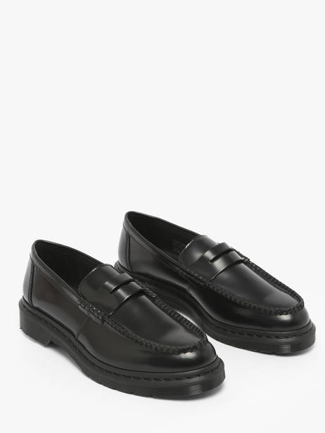 Moccasins In Leather Dr martens Black men 25015001 other view 1