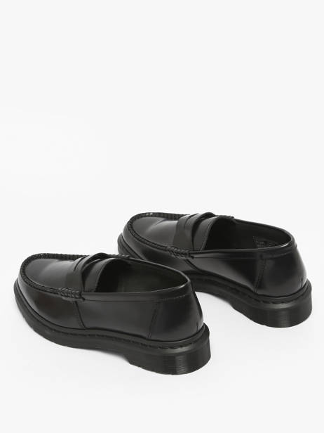 Moccasins In Leather Dr martens Black men 25015001 other view 2