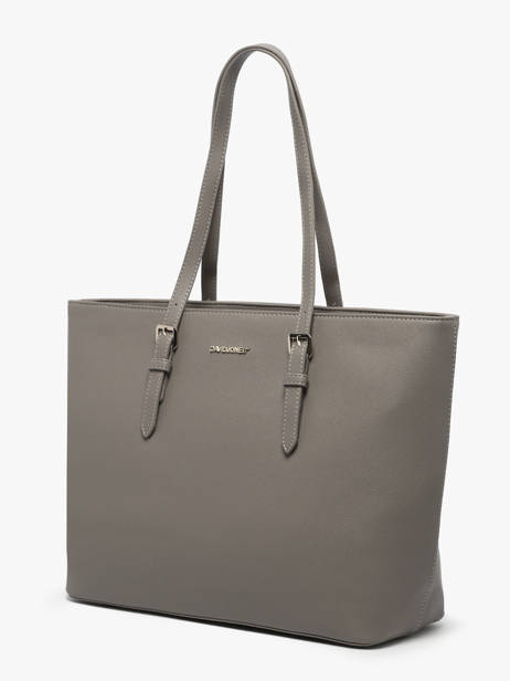 A4 Size Shoulder Bag Saffiano David jones Gray saffiano 3 other view 2