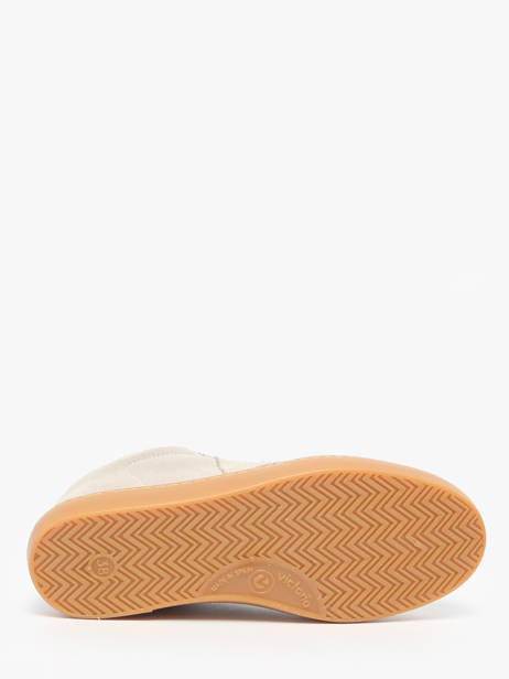 Sneakers In Leather Victoria Beige women 1126229 other view 4