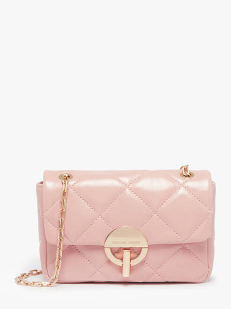 Medium Leather Moon Crossbody Bag Vanessa bruno Pink moon 84V40533