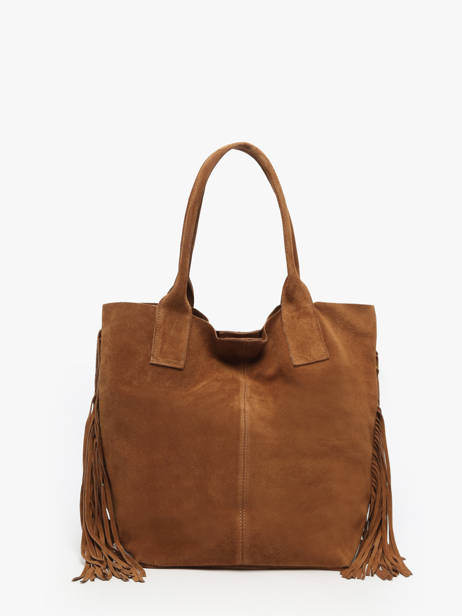 Shoulder Bag Velvet Milano Brown velvet VE241114