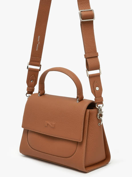 Leather Charlene Crossbody Bag Nathan baume Brown event 9 other view 1