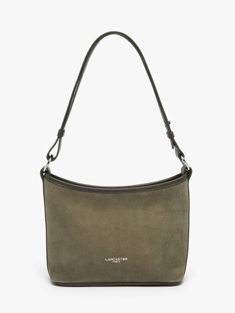 Sac Bandoulière Suede Cuir Lancaster Vert suede 80