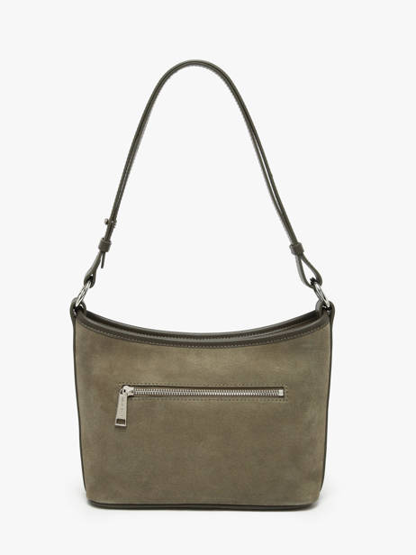 Sac Bandoulière Suede Cuir Lancaster Vert suede 80 vue secondaire 4