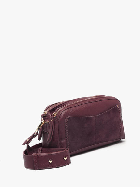 Sac Bandoulière Brodery Torrow Violet brodery TBRO04 vue secondaire 2