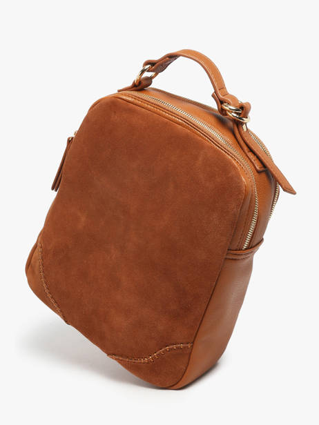 Backpack Torrow Brown brodery TBRO02 other view 2