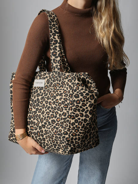 Shoulder Bag Célestins Recycled Coton Rivedroite Blue forever wild CELESFOR other view 1