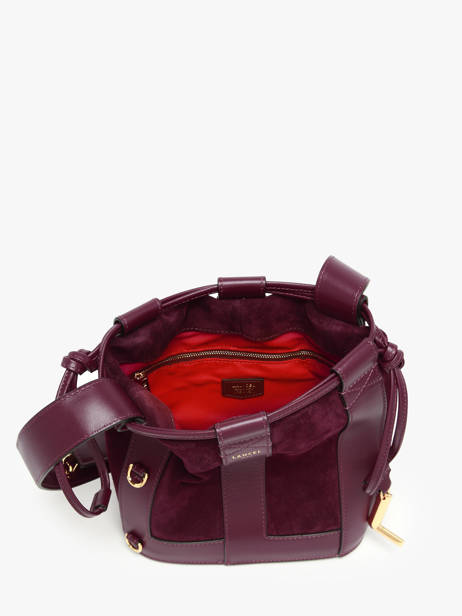 Sac Seau S Elles Cuir Lancel Violet elles A13359 vue secondaire 2