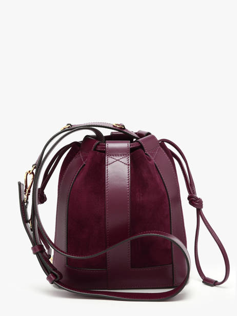 Sac Seau S Elles Cuir Lancel Violet elles A13359 vue secondaire 3