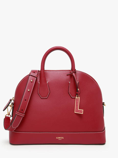 Sac à Main Belleville Cuir Lancel Rouge belleville A13736