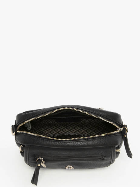 Sac Bandoulière Zip Lulu castagnette Noir zip ZAER vue secondaire 3