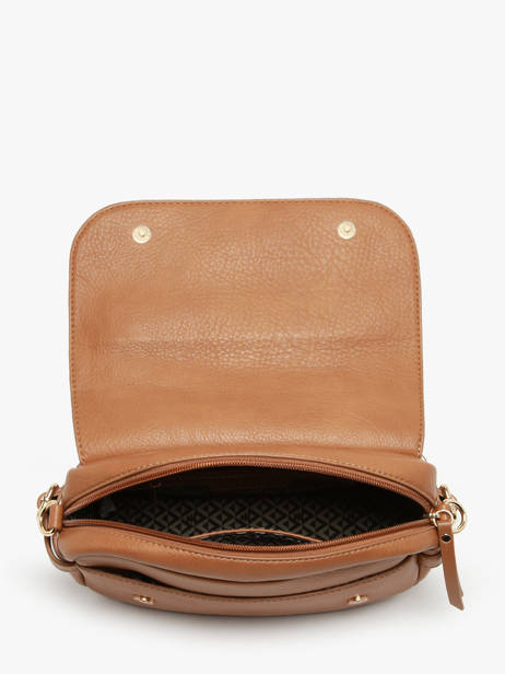 Shoulder Bag Zip Lulu castagnette Brown zip YRONDE other view 2