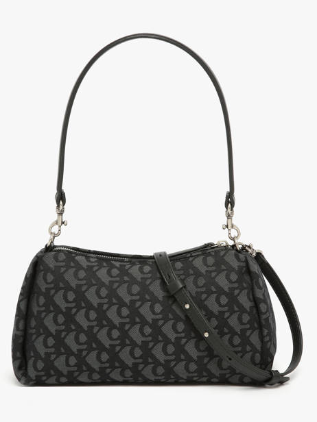 Sac Porté épaule Monogram Polyester Recyclé Calvin klein jeans Noir monogram 4K3142G vue secondaire 4