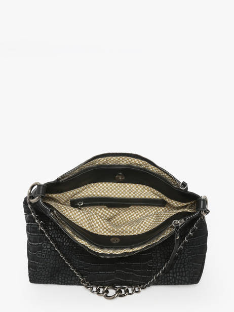 Sac Bandoulière Vintage Mila louise Noir vintage 3822KRC vue secondaire 2