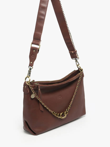 Sac Bandoulière Vintage Mila louise Violet vintage 3822C vue secondaire 1