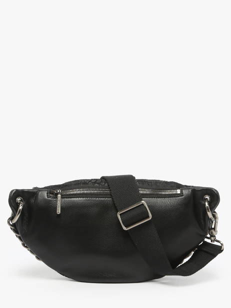 Sac Banane Mila louise Noir vintage 23689KR vue secondaire 3