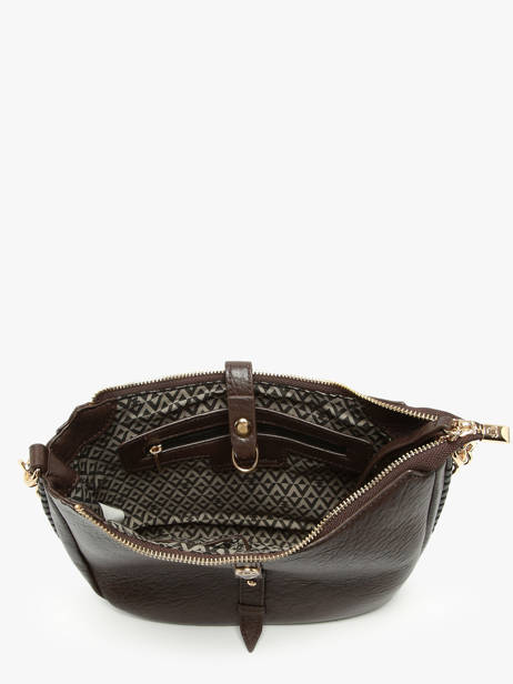 Shoulder Bag Bride Lulu castagnette Brown bride ZAYDEN other view 2