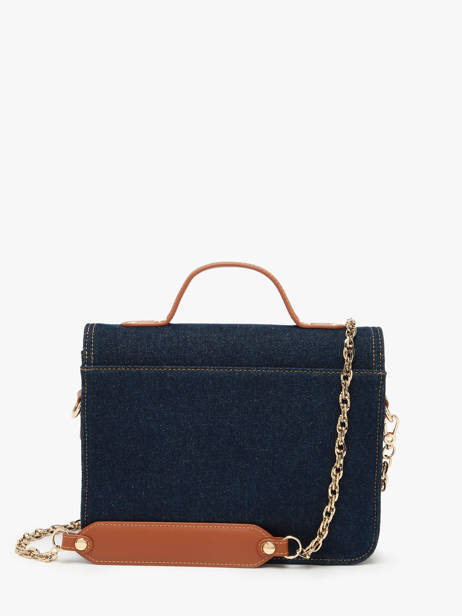 Crossbody Bag Denim Brut Paul marius Blue denim brut GEOR2DEB other view 3
