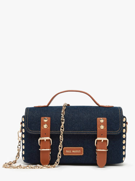 Shoulder Bag Denim Brut Paul marius Blue denim brut ARTI2DEB