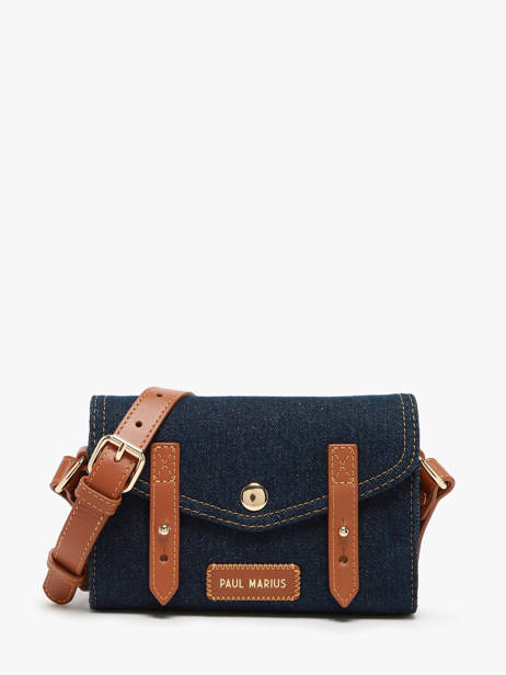 Shoulder Bag Denim Brut Paul marius Blue denim brut MINIDEB