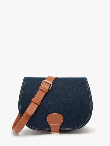 Shoulder Bag Denim Brut Paul marius Blue denim brut BOHEMDEB