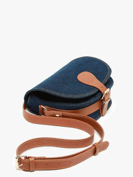 Shoulder Bag Denim Brut Paul marius Blue denim brut BOHEMDEB other view 1