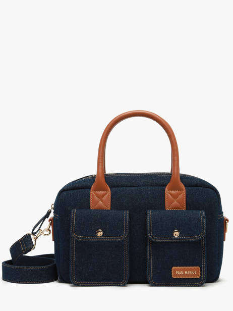 Crossbody Bag Denim Brut Paul marius Blue denim brut DANDSDEB