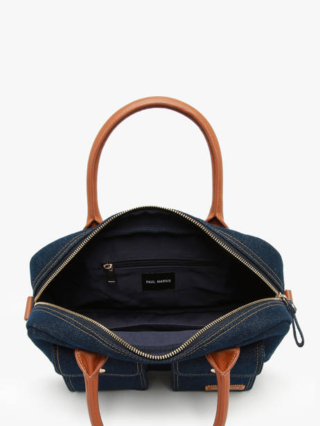 Crossbody Bag Denim Brut Paul marius Blue denim brut DANDSDEB other view 2