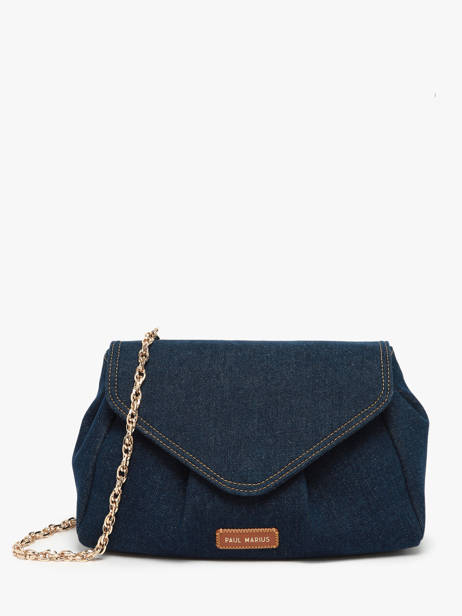 Shoulder Bag Denim Brut Paul marius Blue denim brut SUZM2DEB