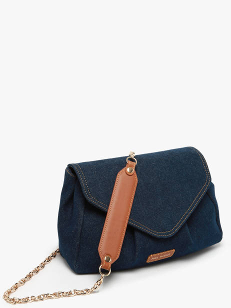Shoulder Bag Denim Brut Paul marius Blue denim brut SUZM2DEB other view 1