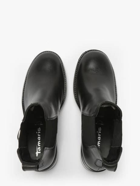 Heeled Boots In Leather Tamaris Black women 45 other view 3