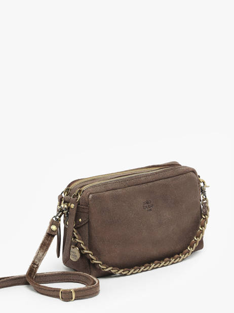 Sac Mama Xs Cuir Mila louise Marron vintage 23673XSX vue secondaire 1