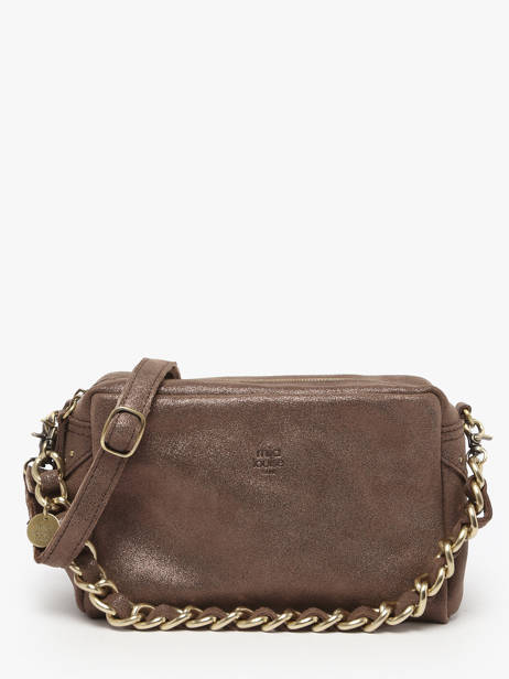 Crossbody Bag Vintage Leather Mila louise Brown vintage 23673X